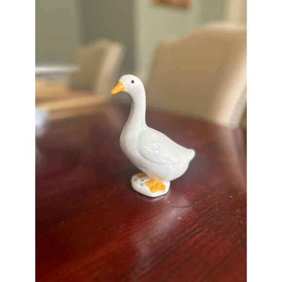 Vintage Goose Duck Figure 1987 farmhouse cottagecore farm - Picture 3 of 5